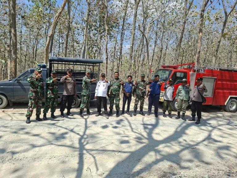 Perhutani Kebonharjo dan Forkopimca Sedan Perkuat Sinergi, Gelar Apel Siaga Antisipasi Karhutla